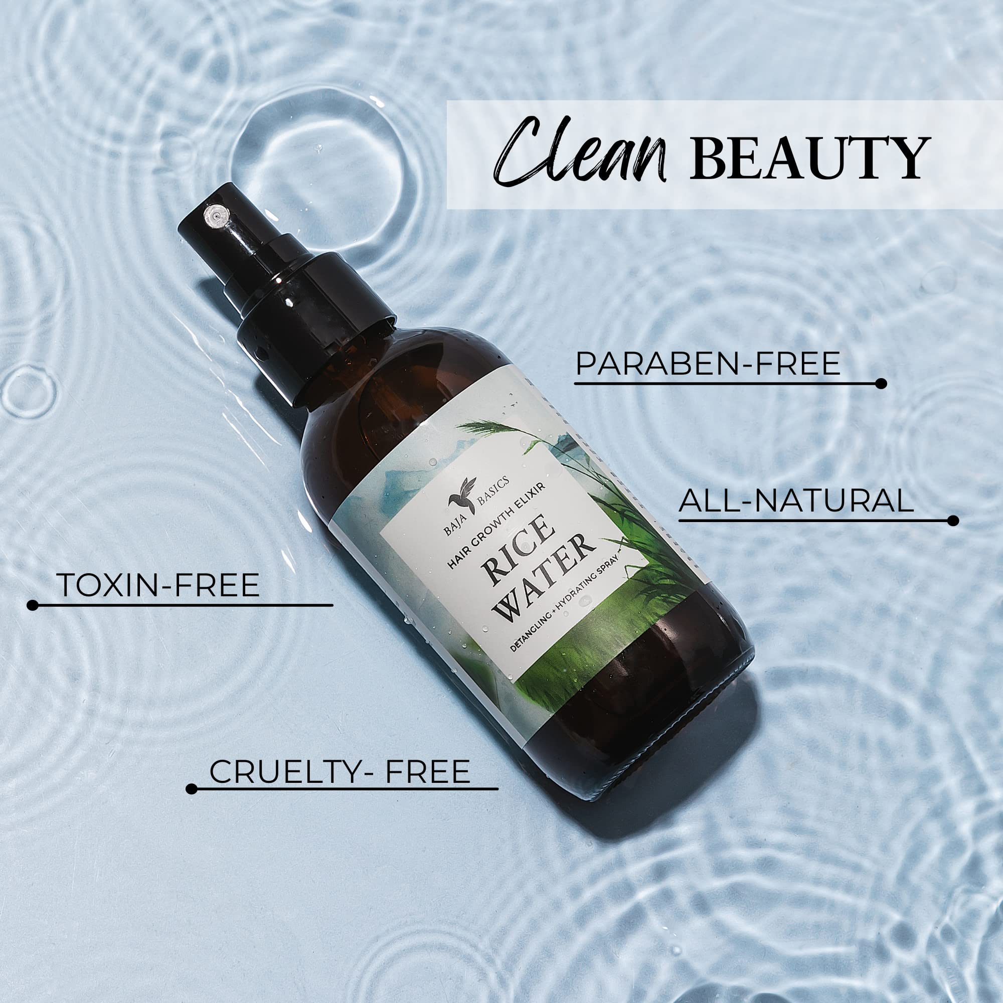HAPPIE HUMMINGBYRD – ingrédients rose et aloe vera pour cheveux sains.