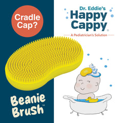 Brosse Happy Cappy contre croûtes de lait et peau sèche.