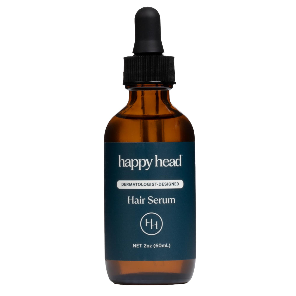 Happy Head Sérum Régénération en bouteille 60 ml, hydratation du cuir chevelu et cheveux