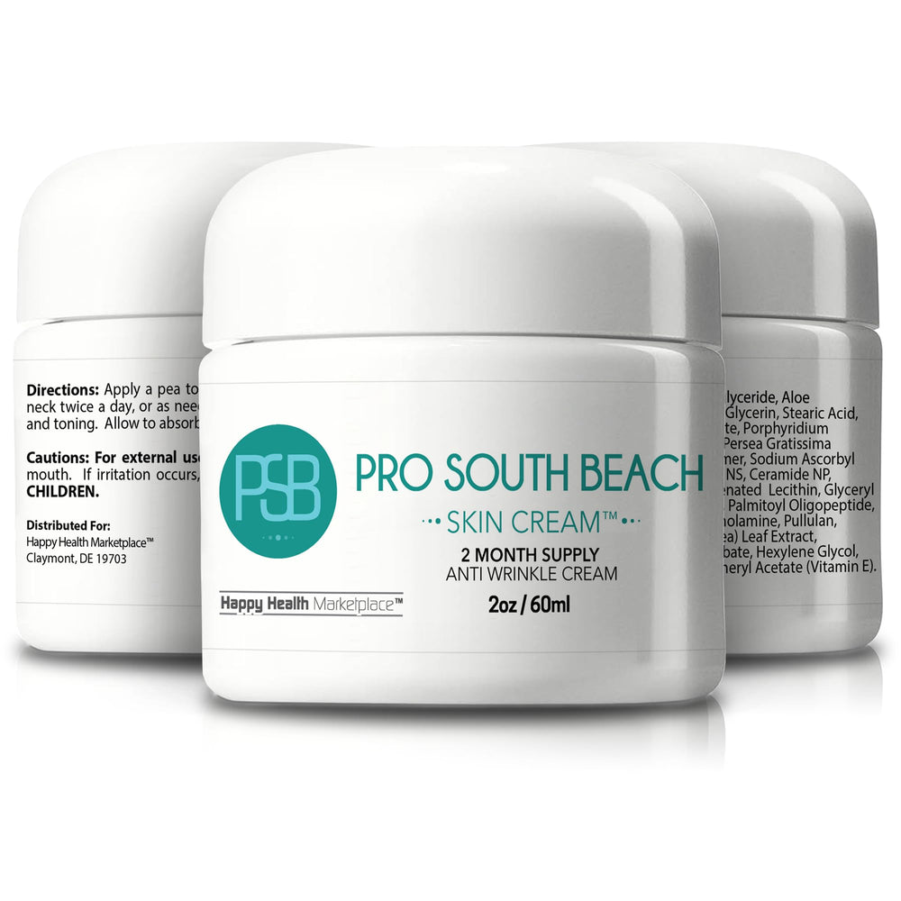 Happy Health Pro South Beach Visage — application jour et nuit pour une routine anti‑âge.