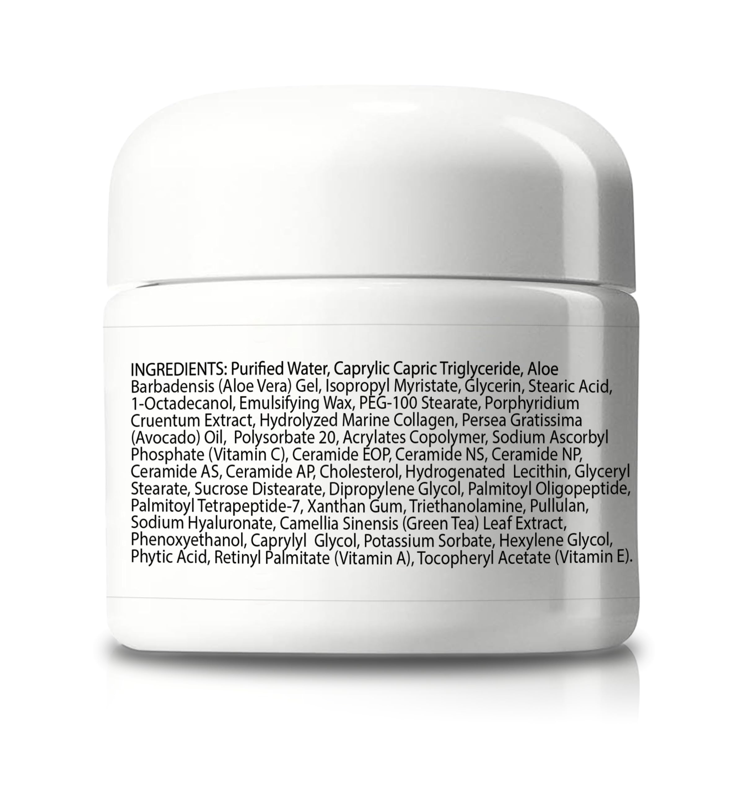 Texture crème riche Happy Health Pro South Beach Visage, pénétration rapide et peau revitalisée.