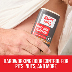 Utilisation sur la zone basse avec Happy Nuts, afin de maintenir une sensation fraîche toute la journée.