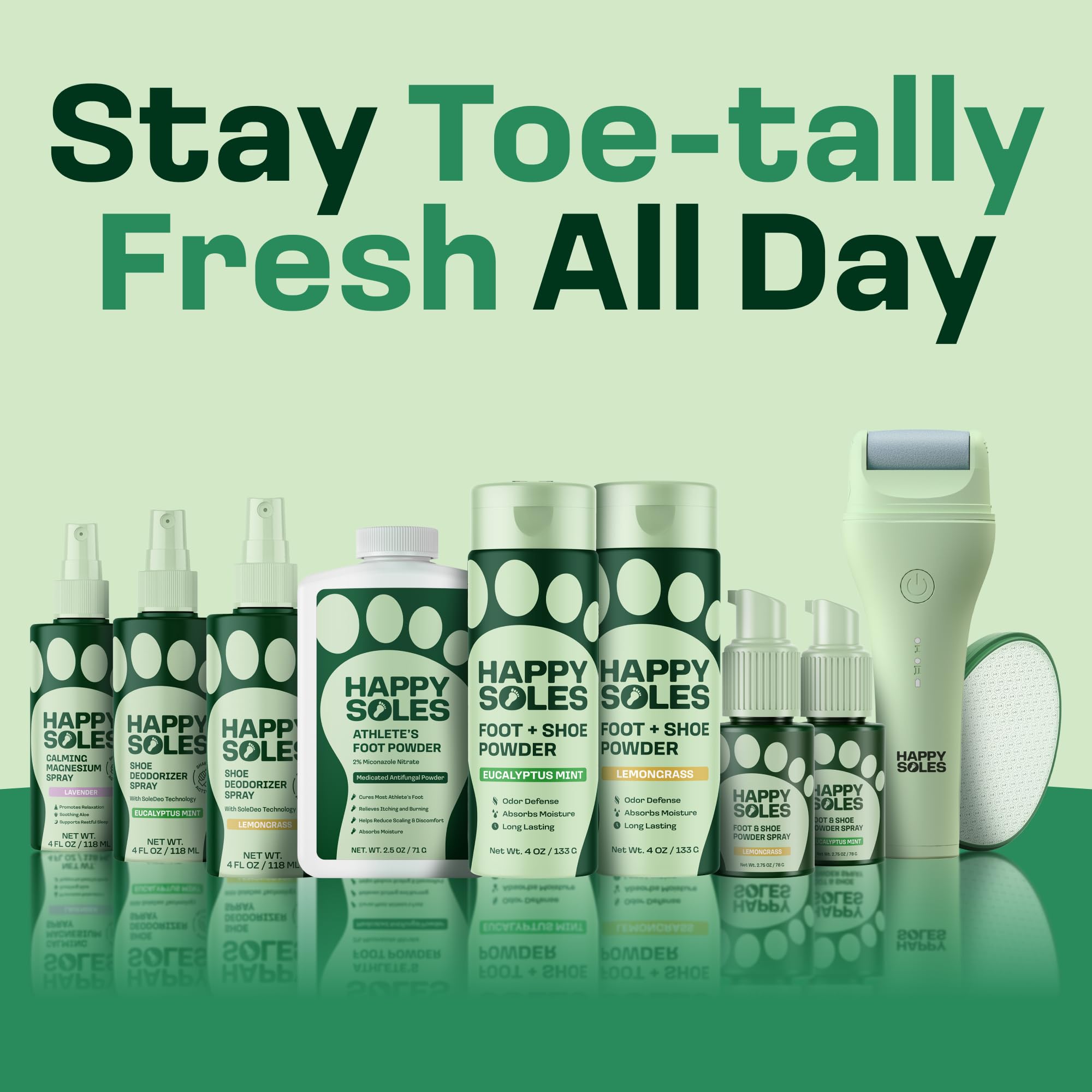 Happy Soles Nano Verre – utilisable sous douche pour une peau douce durable.