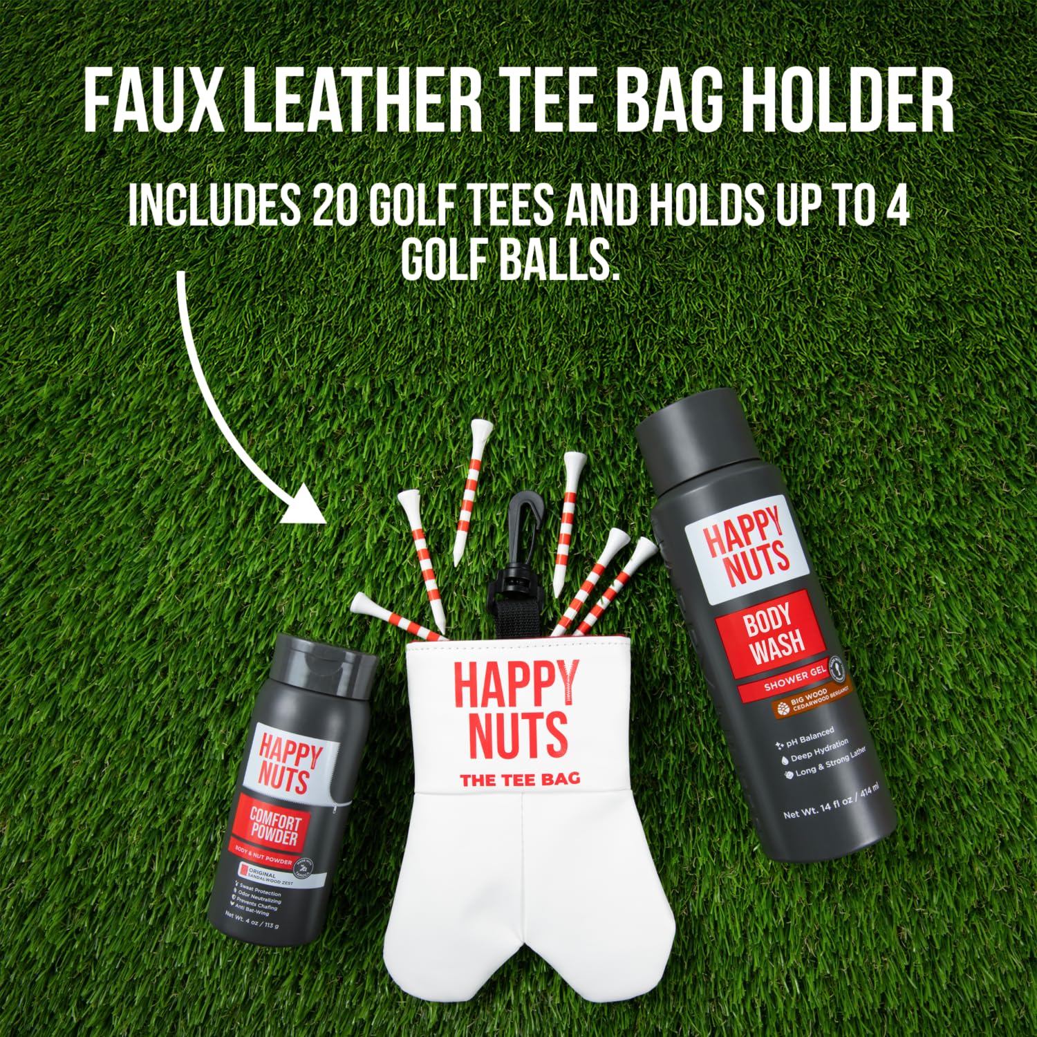 Happy Nuts ambiance-douche-luxe-golf sensation premium