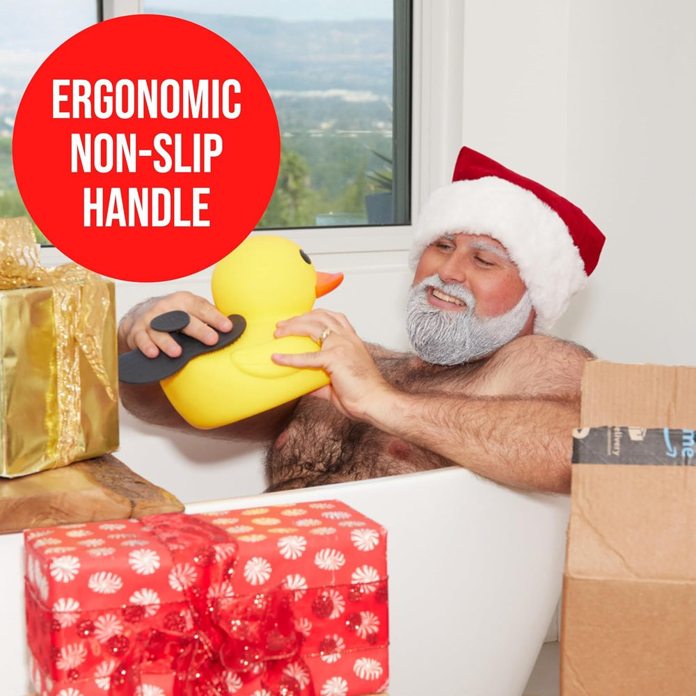 HAPPY NUTS brosse silicone-corps-exfoliation-sans-irritations: exfoliation douce grâce au silicone