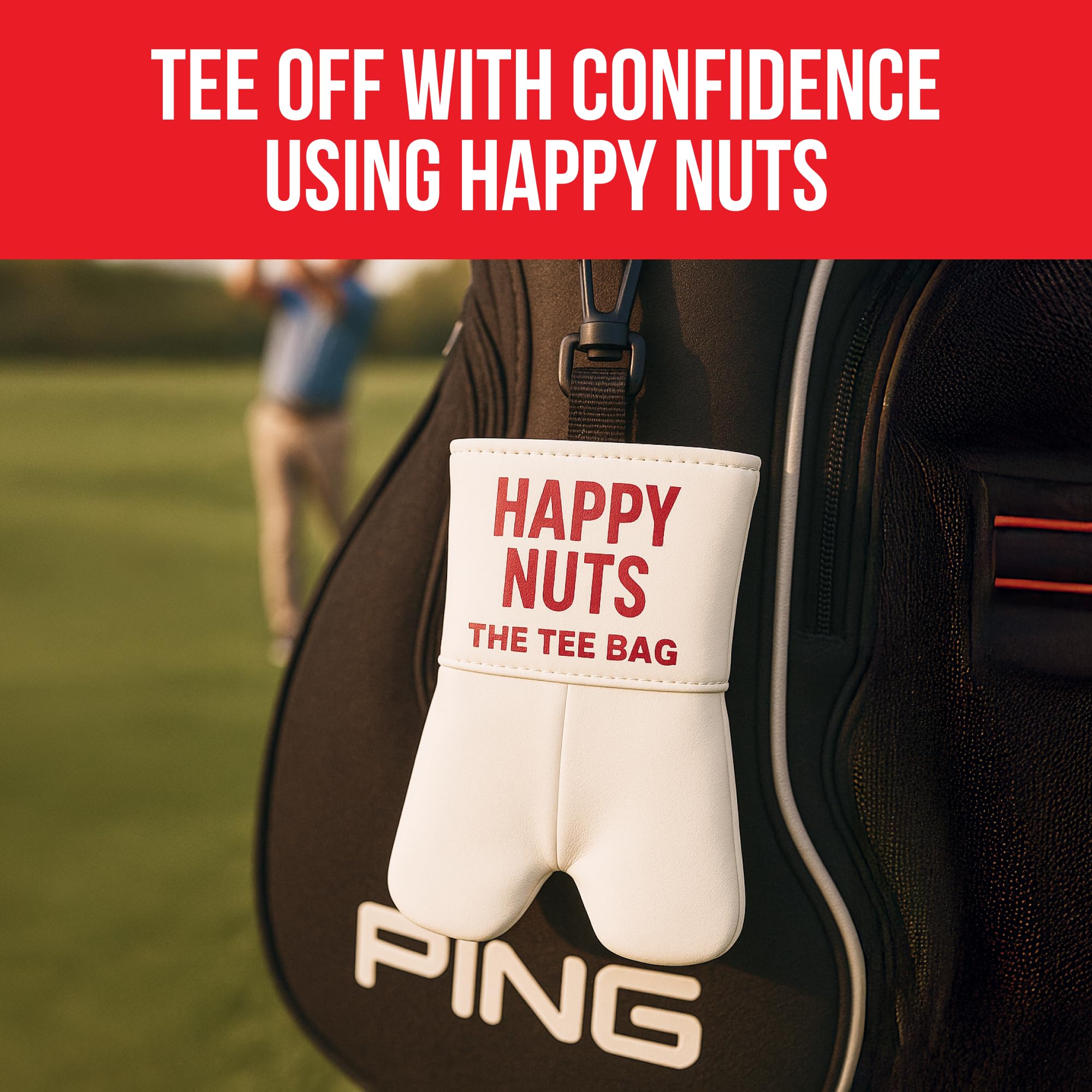 Happy Nuts coffret-golf emballage soigné idéal cadeau