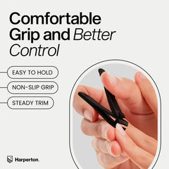 Harperton lime à ongles intégrée — finition rapide après la coupe.