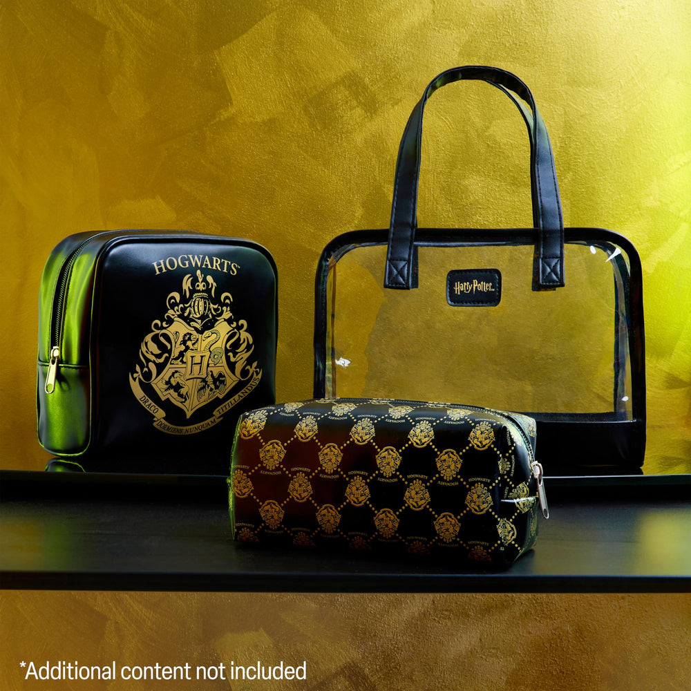 Trousse Harry Potter moyenne avec compartiments pour pinceaux et produits.