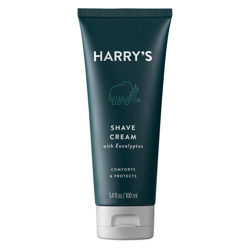 Harry's crème de rasage: texture veloutée pour un rasage doux et confortable.