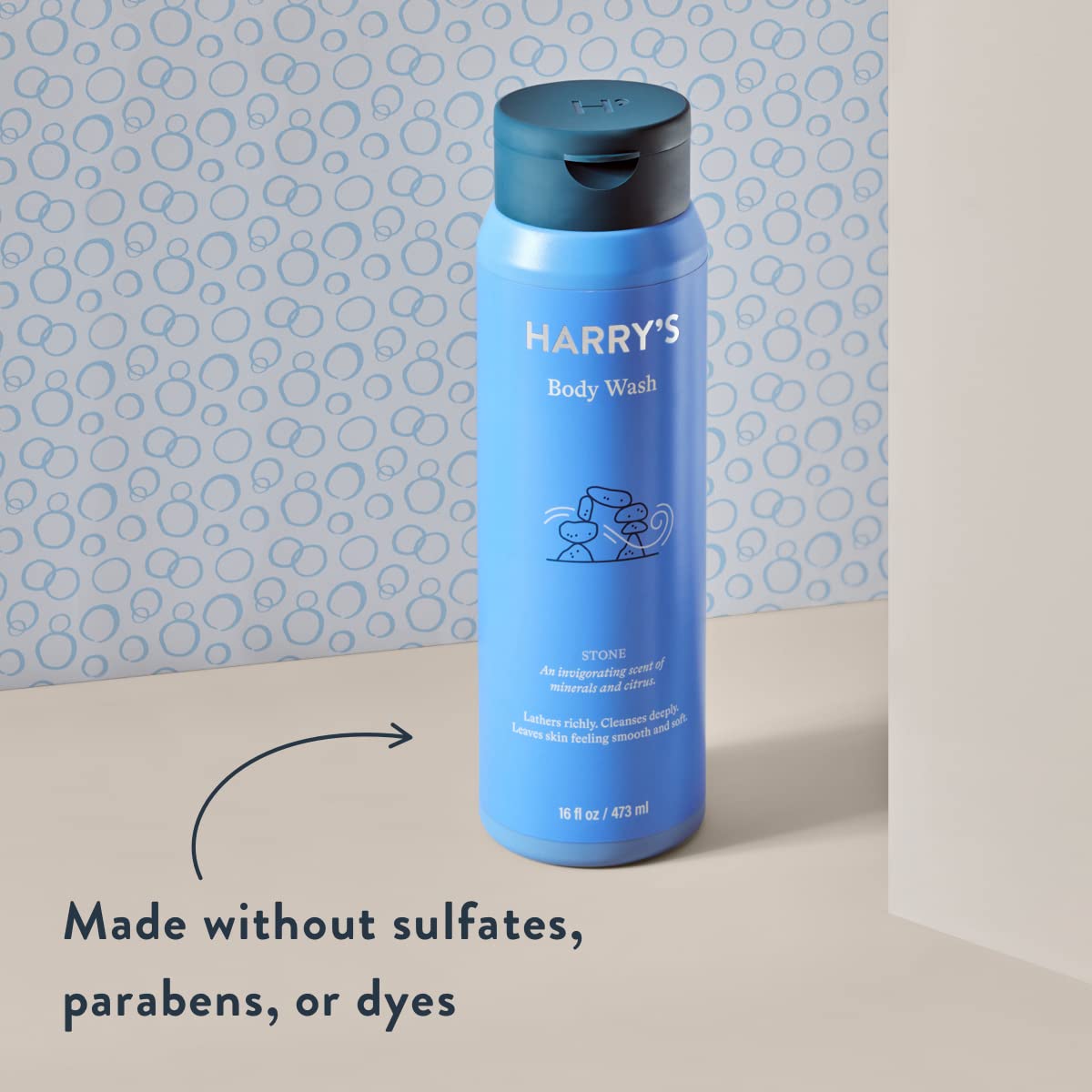 Harry's mousse-crémeuse: texture riche pour une douche agréable et abondante.