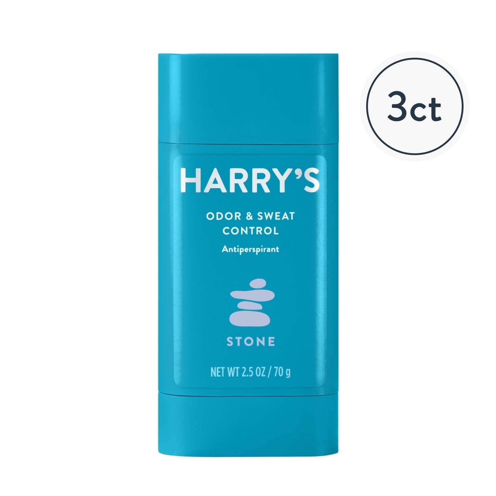 Harry's Stone texture fluide pour une application sans collant.