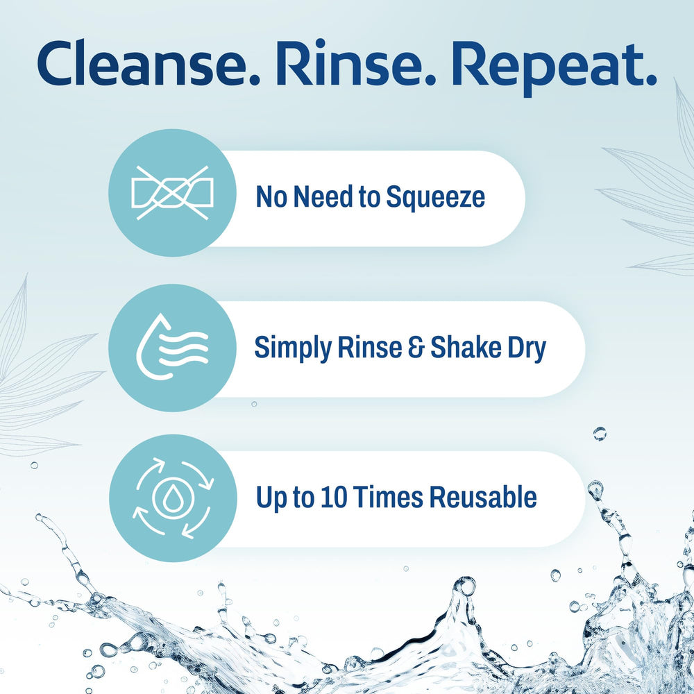 HartFelt goutte éponge visage soin quotidien à domicile