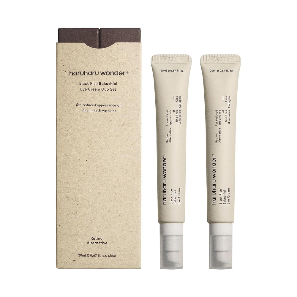 HARUHARU Wonder Eye Cream duo set emballage élégant pour soin délicat des yeux