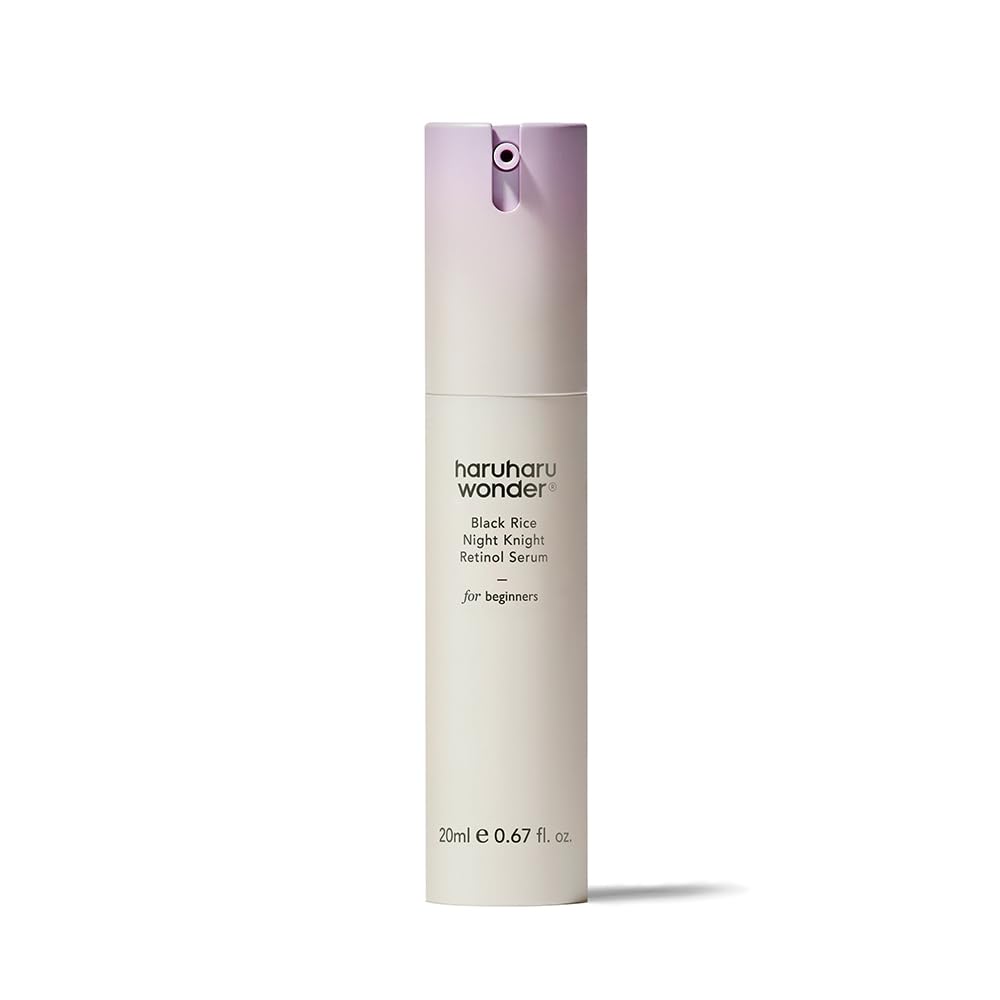 HARUHARU Wonder Black Rice Night Knight Serum, flacon - soin nocturne raffermissant et hydratant
