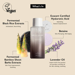 HARUHARU Wonder Riz Noir Tonique - etiquette nette et authenticate pour influencer votre routine.