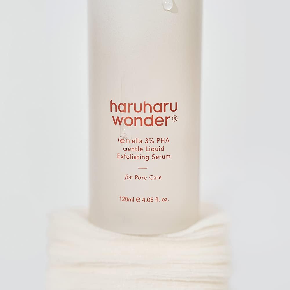 Sérum HARUHARU Centella 3% PHA, emballage élégant prêt pour votre routine