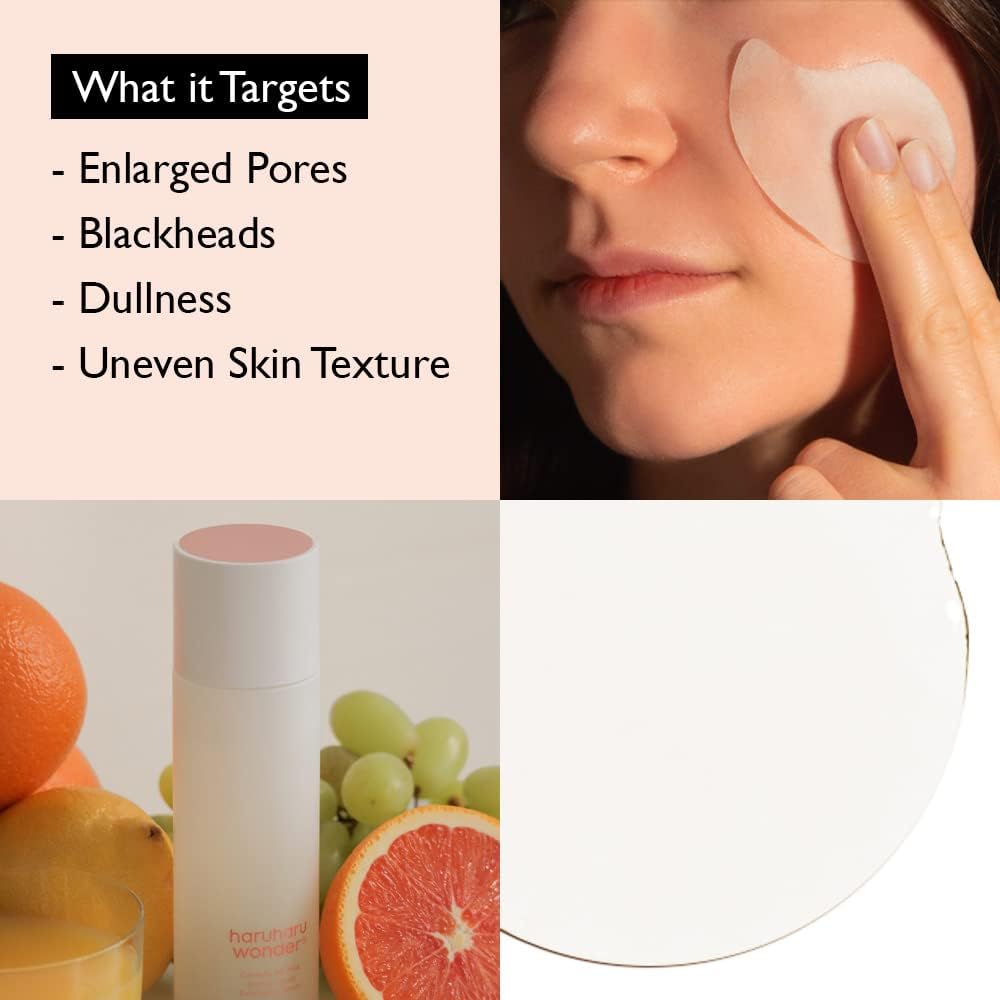 Peau lumineuse après utilisation du sérum HARUHARU