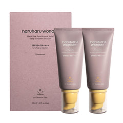 HARUHARU Wonder écran solaire minéral non-nano, protection quotidienne.
