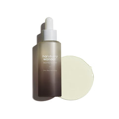 HARUHARU Wonder huile visage riz noir, absorption rapide, flacon prêt pour l'application matinale.