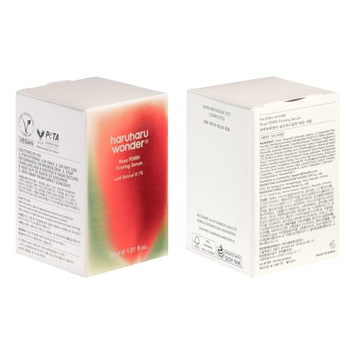 HARUHARU Wonder Rose PDRN Sérum – réveil avec peau plus fraîche et lumineuse.