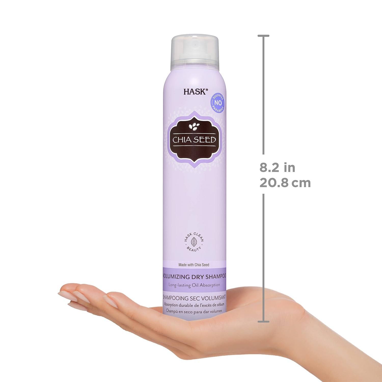 HASK convient à tous les types de cheveux, utilisation polyvalente