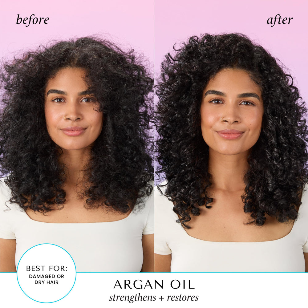 HASK Argan – texture crème en phase d’application pour réparer et nourrir
