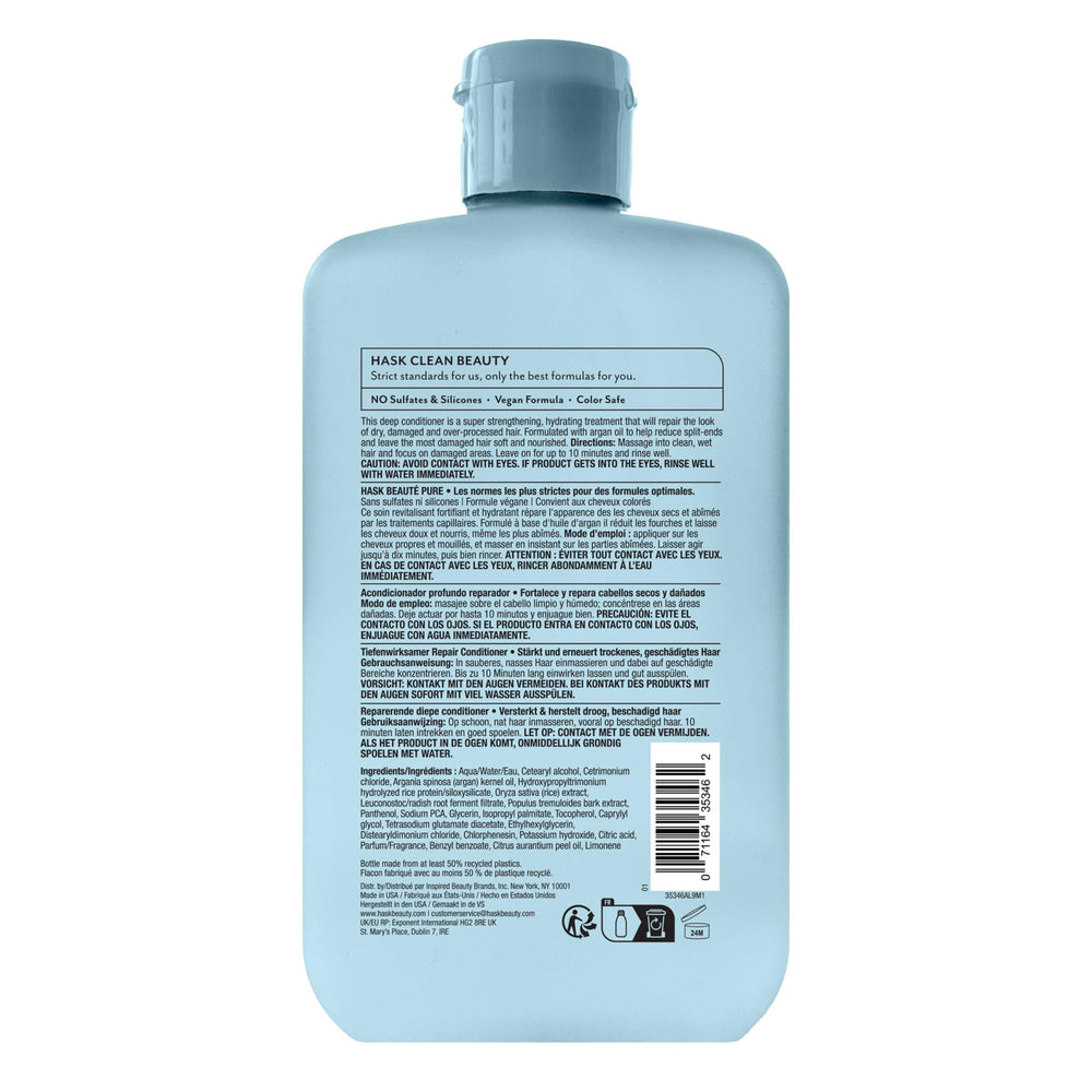 HASK Argan – sans silicones pour une texture légère
