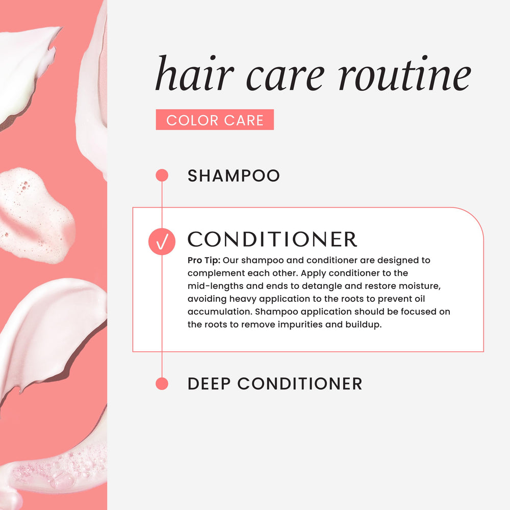 Étiquette Color Care de HASK indiquant sans sulfates et sans parabènes.