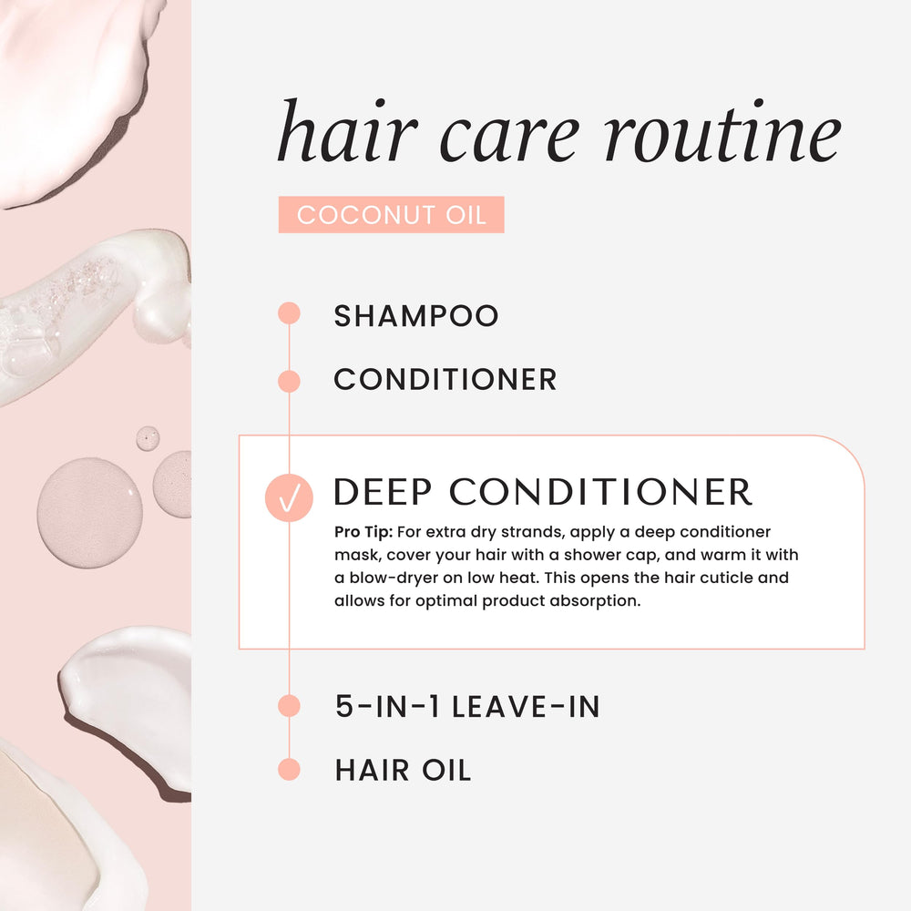 Packette de soin profond à l'huile d'argan pour cheveux hydratés