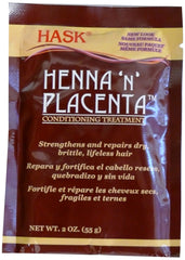HASK Henna Placenta flacon 59 ml, soin nourrissant pour cheveux