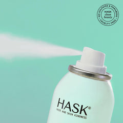 HASK Shampoing sec arbre à thé, texture légère prête à l'emploi.