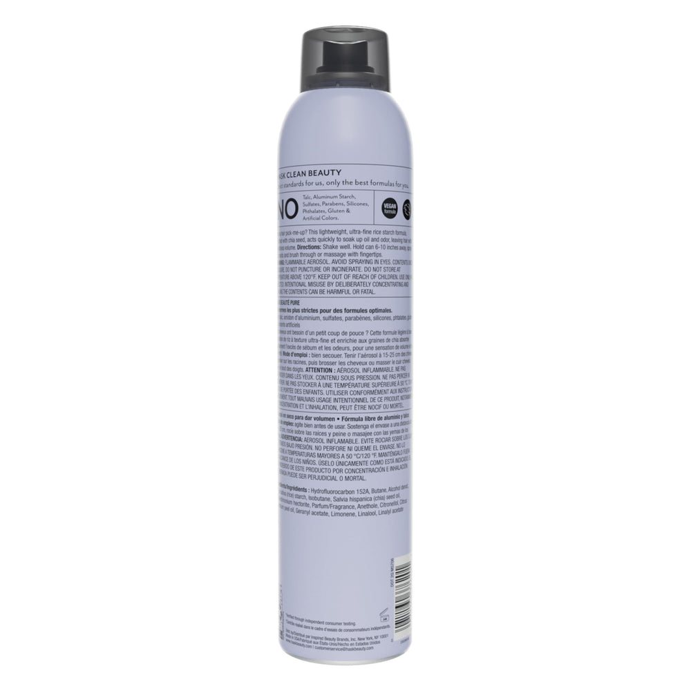 HASK shampooing sec - parfum frais qui rafraîchit les cheveux.