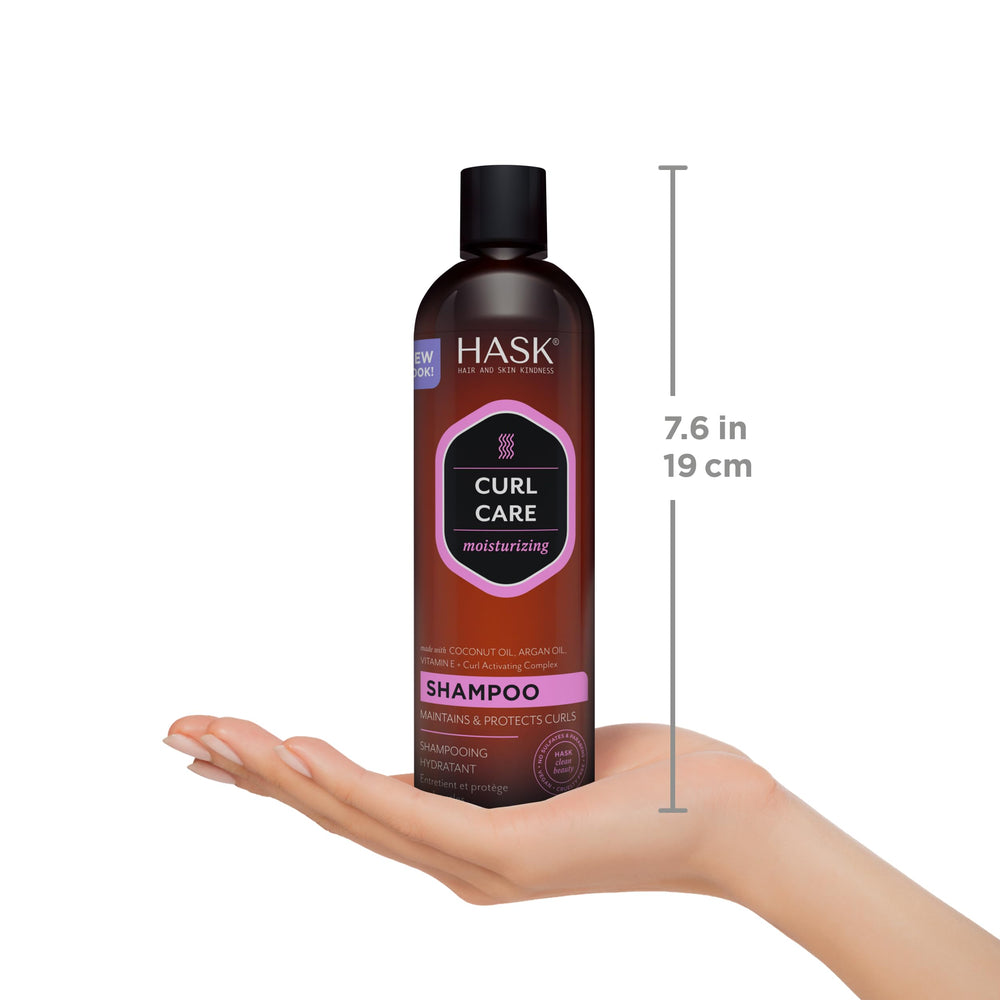 HASK Curl Care logos végan et sans cruauté animale.