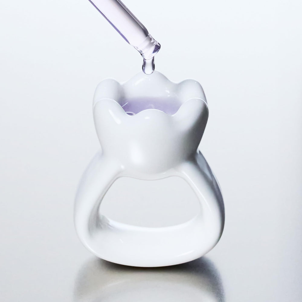 Utilisation précise sur mâchoire et tempes pour détente ciblée.
