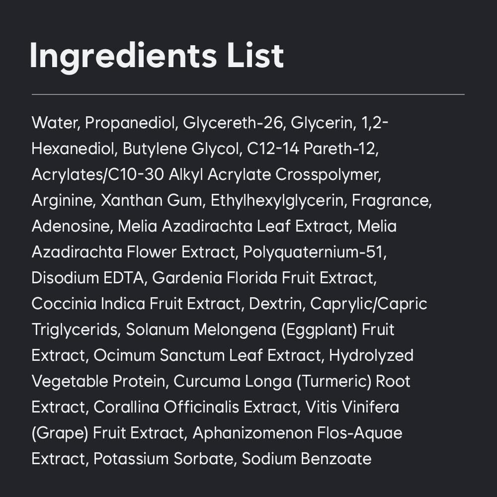 Ingrédients clés HAUA Bionymph, actifs nourrissants et revitalisants