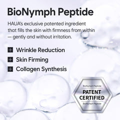 Goutte de sérum HAUA Bionymph, application ciblée sur le visage