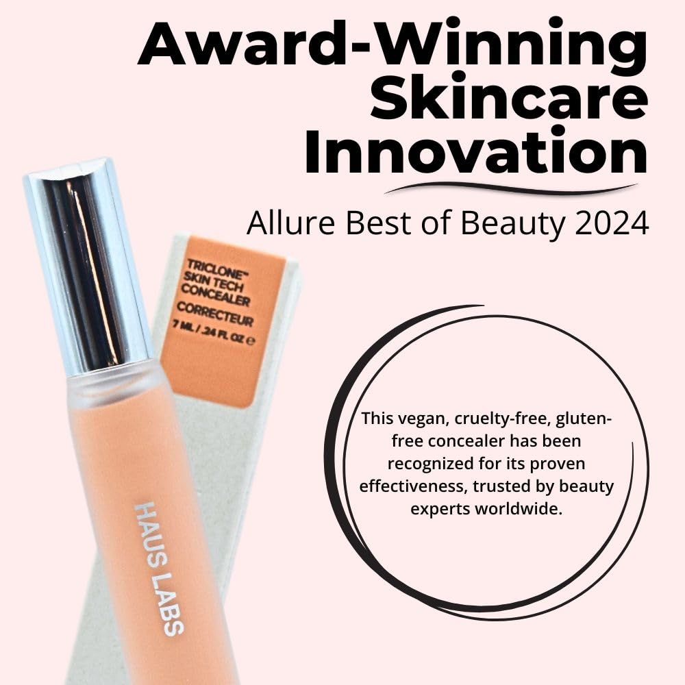 HAUS LABS Triclone Concealer vegan et sans cruauté pour une routine éthique.