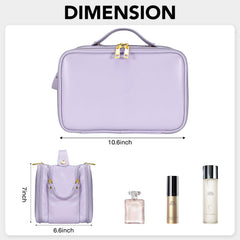HauteHues trousse imperméable PU protège les produits pendant les déplacements.