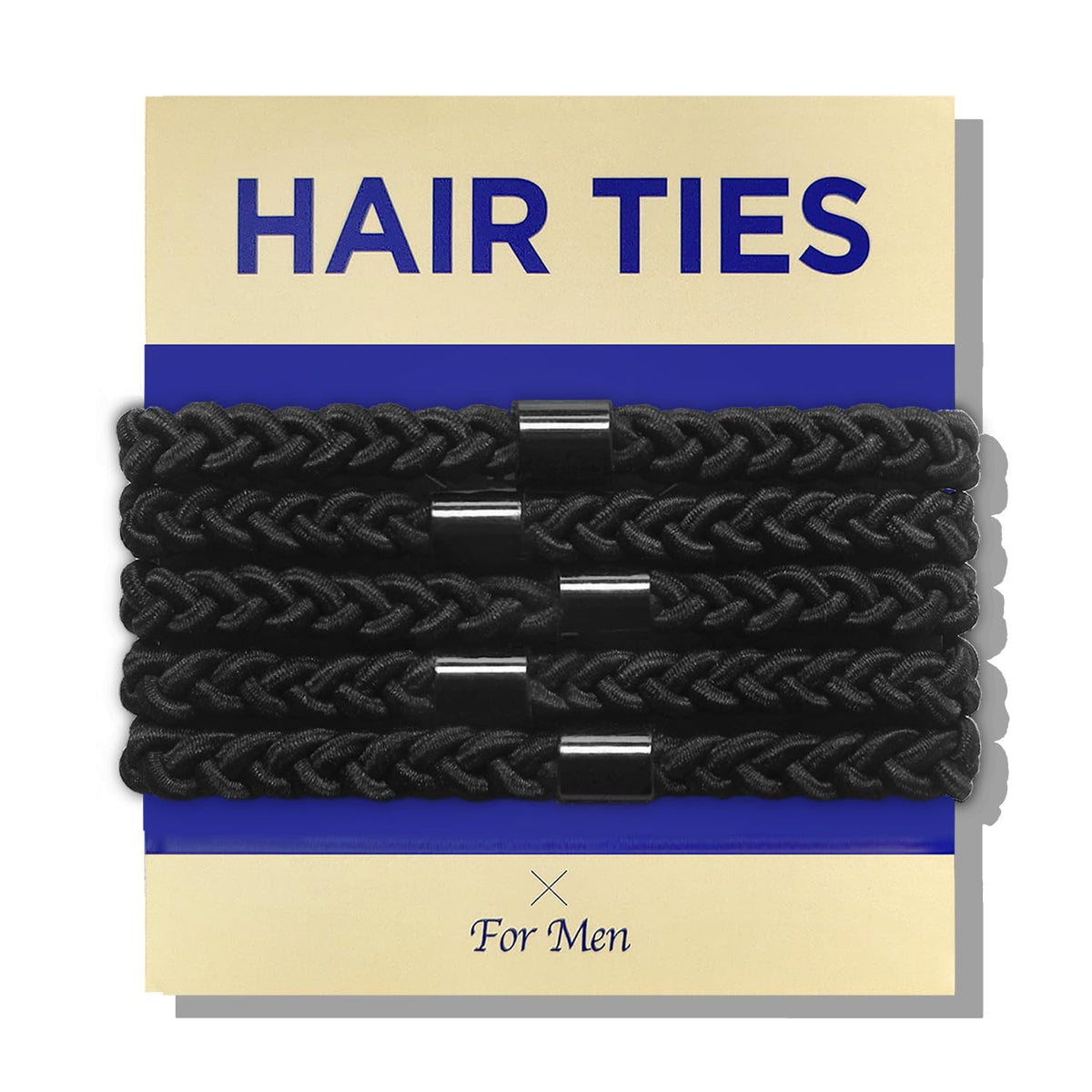HAVHAF élastiques-cheveux homme tresse noir pour maintien fiable lors de l’entraînement