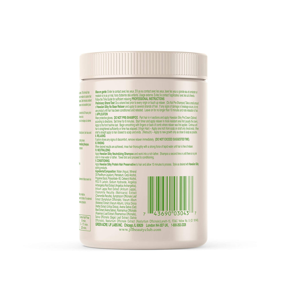 Hawaiian Silky application-cheveux, offre douceur et brillance lors du coiffage.