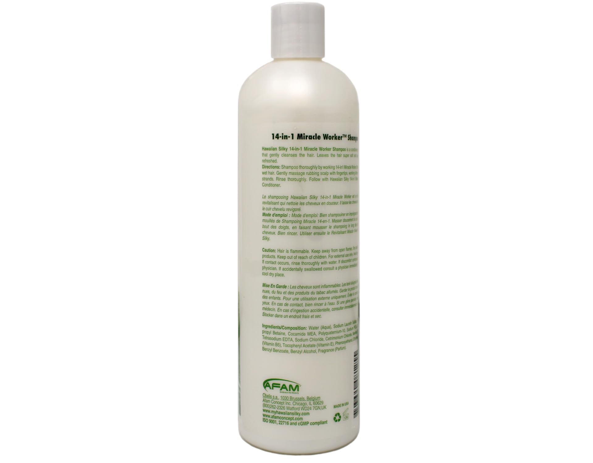 Cheveux brillant et soyeux après les soins Hawaiian Silky.