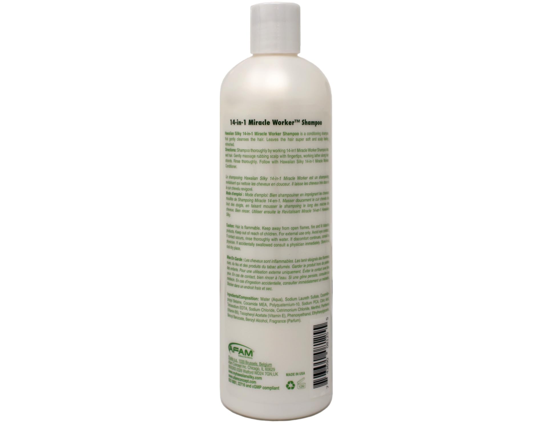 Formule non grasse de Hawaiian Silky Miracle Worker pour démêlage facile.