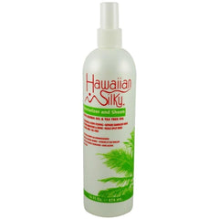 Hawaiian Silky spray hydratant et brillant pour cheveux, nourrit le cuir chevelu et offre de la brillance.