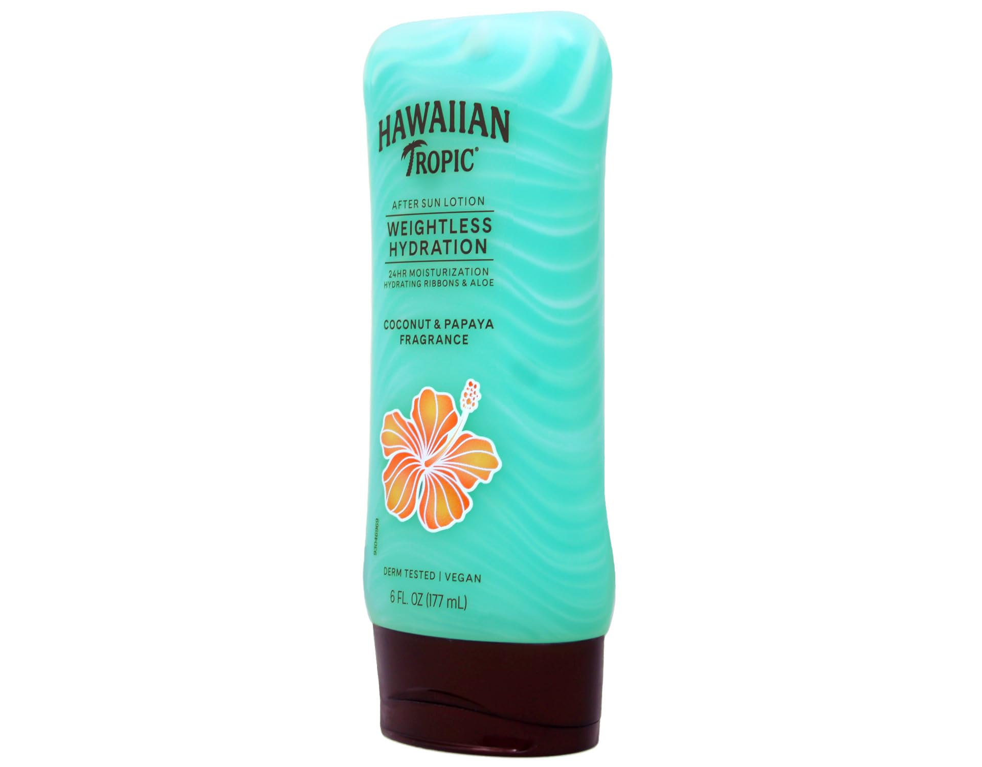 Hawaiian Tropic Apres-Soleil fragrance coco-papaye: senteur tropicale légère.