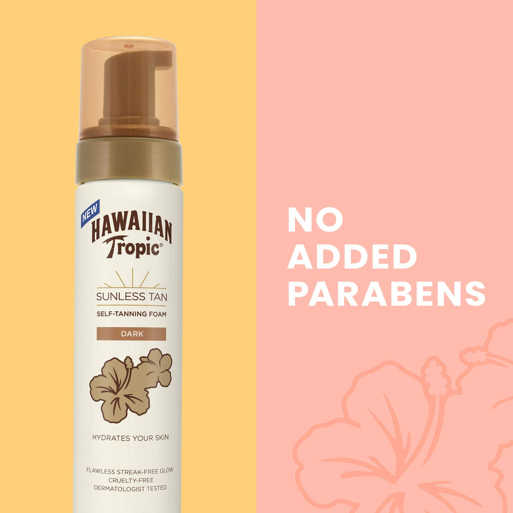 Emballage pratique hawaiian-tropic de 6-7 onces pour usage nomade