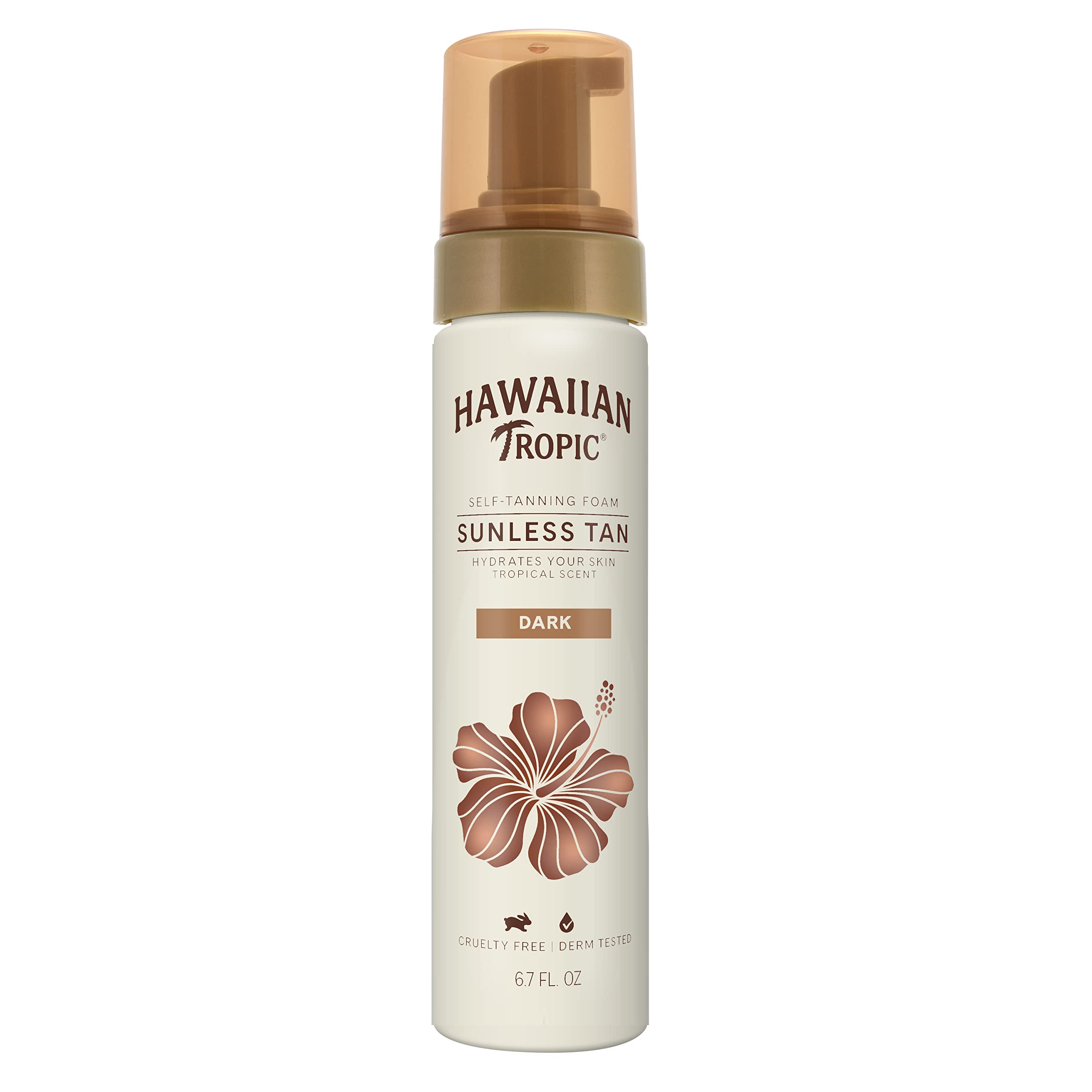 Mousse bronzante Hawaiian Tropic sans trace pour un teint uniforme