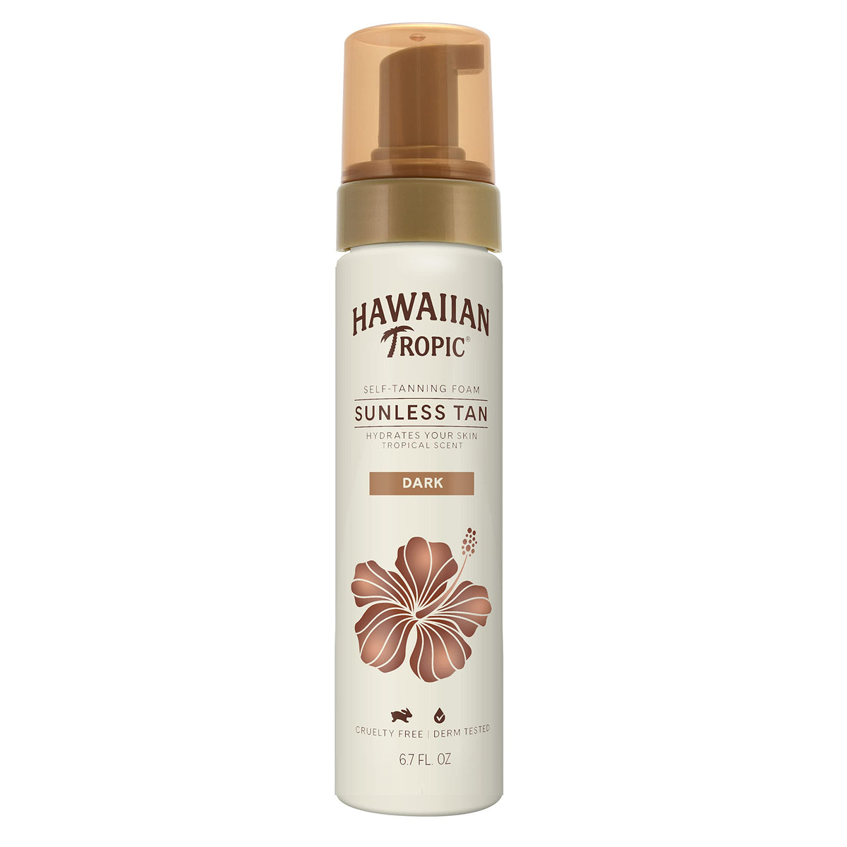 Mousse bronzante Hawaiian Tropic sans trace pour un teint uniforme