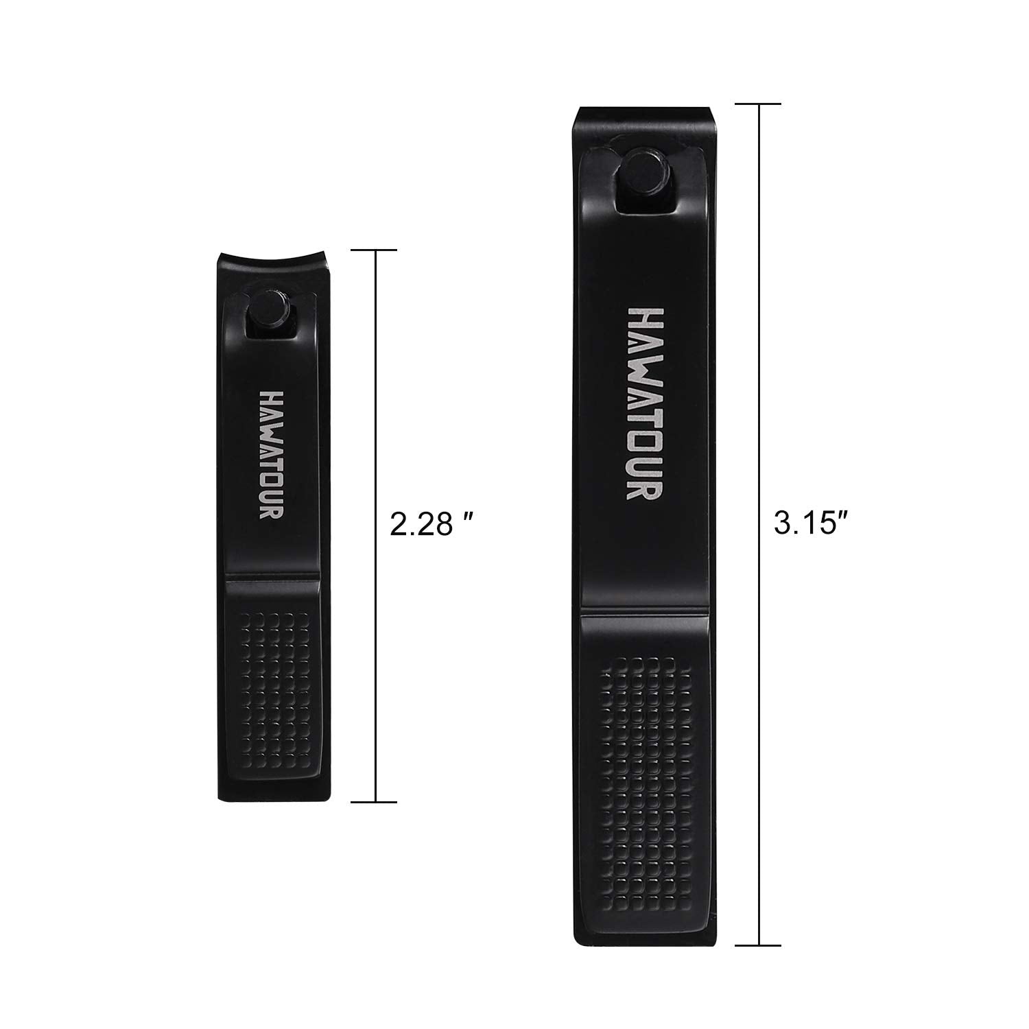 HAWATOUR boite-etain-rangement-clip-ongles, rangement rapide dans le tiroir.