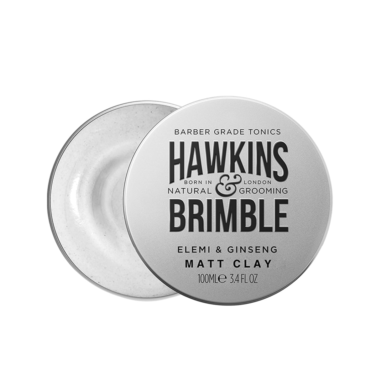 Hawkins & Brimble Matt Clay — bouteille élégante et tenue durable sans brillance