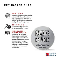 Hawkins & Brimble pomade homme – application rapide et coiffage facile